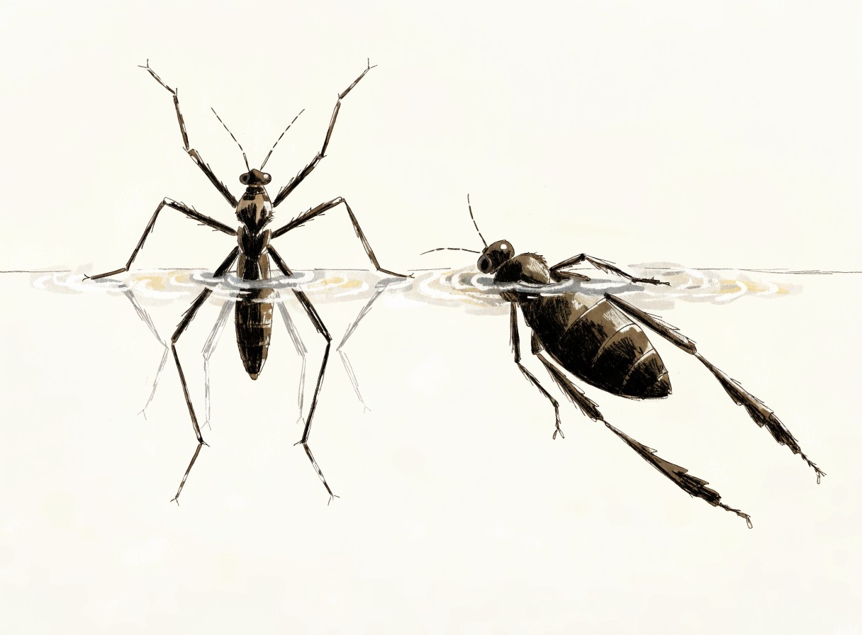Pond Skater & Water Boatman