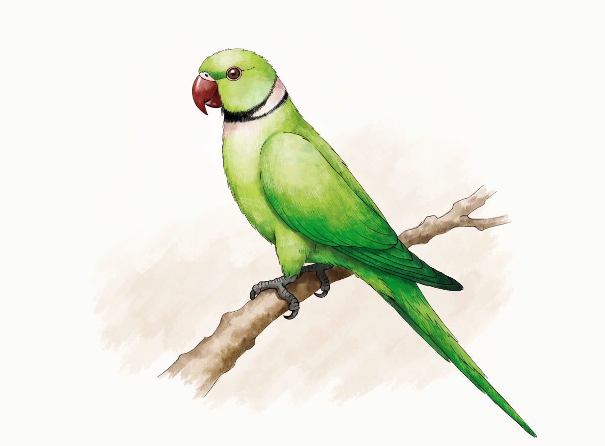 Indian Ringneck Parakeet
