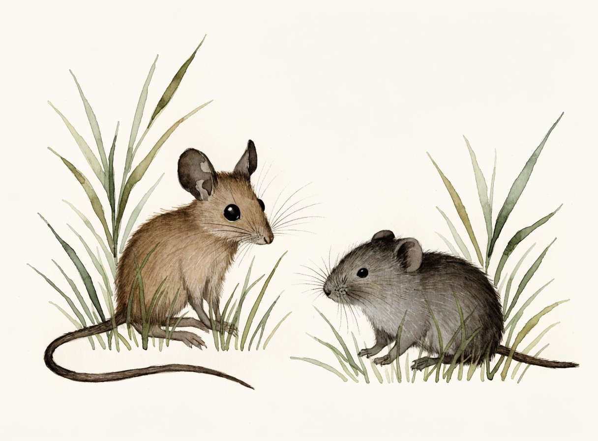 Wood Mouse & Field Vole